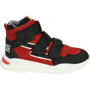 Red-Rag 13631 Hoge sneakers - Jongens - Rood - Maat 33