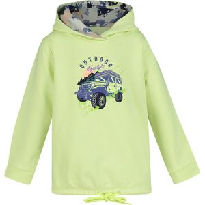 4PRESIDENT Sweater jongens - Neon Light Yellow - Maat 92 - Jongens trui