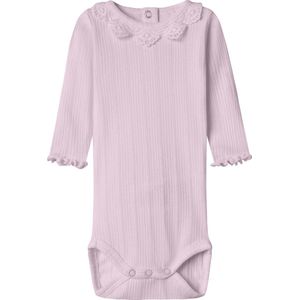 Name It baby meisjes romper DIA Light Lilac