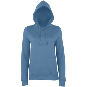 Awdis Gewoon Hoods Vrouwen/dames Girlie College Pullover Hoodie (Luchtmacht Blauw)