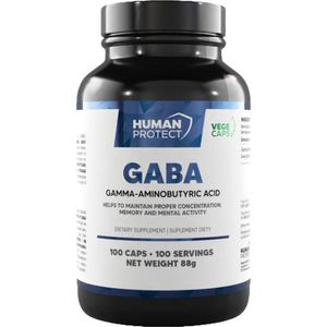Human Protect - GABA - 100 caps - 100 doseringen