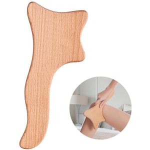 Houten spierschraper - Houten Spiermassage - GuaSha - Gifstoffen - Vetophopingen - Lymfedrainage - Massageroller - Ontspanning- Triggerpunten stimuleren