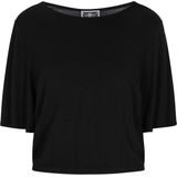 DreiMaster - Maritim Shirt - Zwart - Effen - Halve Mouw