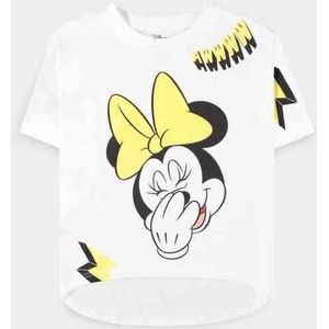 Disney Mickey Mouse - Minnie Mouse Kinder T-shirt - Kids 146 - Wit