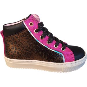 LEF - LF20252370 - Veterschoenen - Fuchsia-Zwart