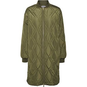 NOISY MAY NMZIGGY LS LONG QUILT JACKET DD Dames Jas - Maat S