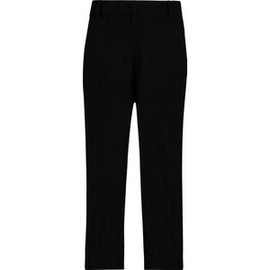 Zerres Vera Crêpe Cropped Pantalon Zwart | Black