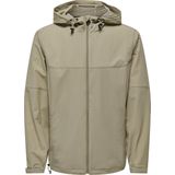ONLY&SONS - Shell Jas - Lichtgewicht - Lange Mouwen - Hoge Hals - Winddicht