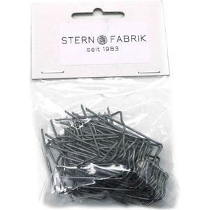 Stern Fabrik steekkrammen - 50x stuks - 50 mm - krammetjes/patentkrammen/klemmetjes