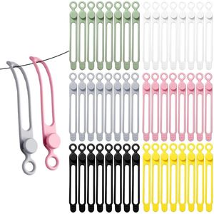 48pcs Wire Organizer Silicone Cable Straps for Earphone Phone Charger