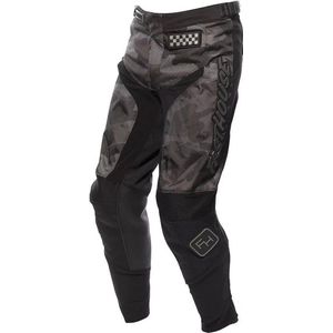 Fasthouse - Grindhouse - Off-road Broek - Zwart - Duurzaam met Lederen Panelen