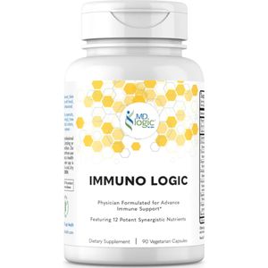MD Logic Health Immuno Logic - Immuniteit Ondersteunend Supplement - Voorraad voor 30 Dagen, 90 Vegetarische Capsules