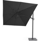 Platinum Sun & Shade zweefparasol Challenger T² premium 350x260 Faded black