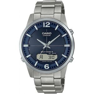 Casio LCW-M170TD-2AER Radio Controlled Heren Horloge Zilverkleurig - Ø 39,5 mm