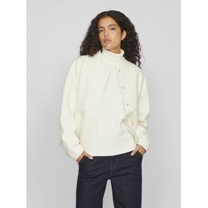Vila Jas Vicecilie Wool Bomber Jacket 14095193 Birch Dames Maat - 34