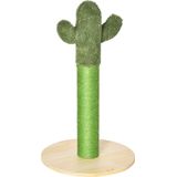 PawHut Krabpaal in de vorm van een cactus D30-452V01
