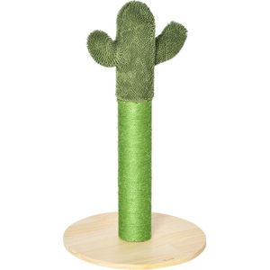 PawHut Krabpaal in de vorm van een cactus D30-452V01