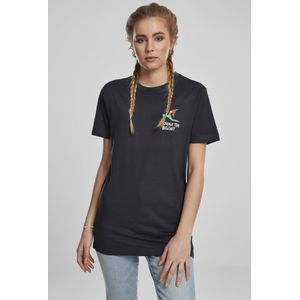 Urban Classics - Exhale Dames T-shirt - Blauw