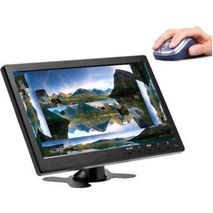 Gabrys® Draagbare scherm - groot scherm - HDMI Display - Portable Monitor - Beeldscherm -10.1 Inch - 1024x600 - auto - vrachtwagen - Draagbare monitor - Draagbare scherm - Monitor voor bewakingscamera - mini TV - 1 jaar Garantie