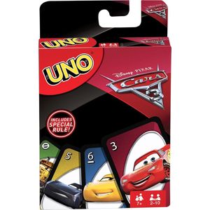 UNO Cars 3 - Kaartspel - Engels - Kinderen - Volwassenen - Cadeau