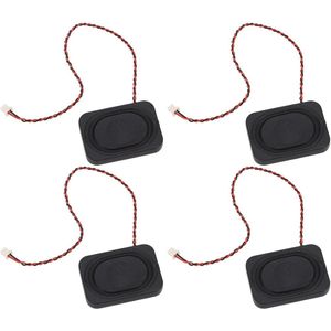 Mini Draagbare Luidspreker 8Ω 2W 0 Tot 20Khz Cavity Audio Speaker Volledige Frequentie voor Laptop Video Telefoon Abs - Set van 4