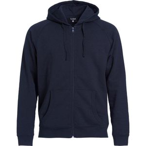 Clique Classic Hoody Full Zip 021044 - Dark Navy - 5XL