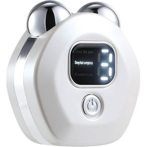 Microstroom Gezichtsliftapparaat - Draagbare Rolmassager - Reisvriendelijk Schoonheidsinstrument voor Huidversteviging en -verjonging