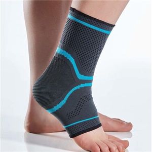 MX Health - Premium Elasticated Ankle Support - Enkelbrace - Zwart - Elastisch