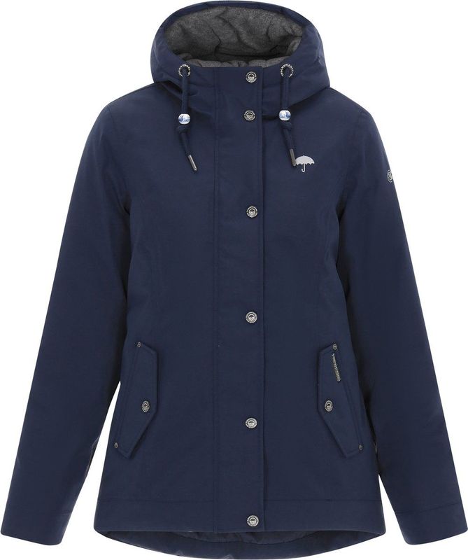 Schmuddelwedda Functionele jas  navy / wit