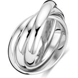 Zilver - Gerhodineerde Trinity Ringen - 925 Zilver - 18.50