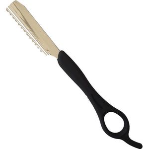 Xanitalia - FEATHER - Mes - Zwart - Inclusief 1 Mesje