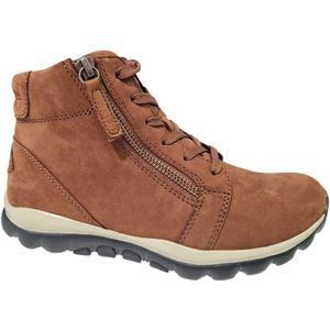 Gabor - Rollingsoft - Dames Veterschoenen - Bruin