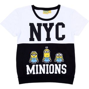 Zwart-wit MINIONKI t-shirt