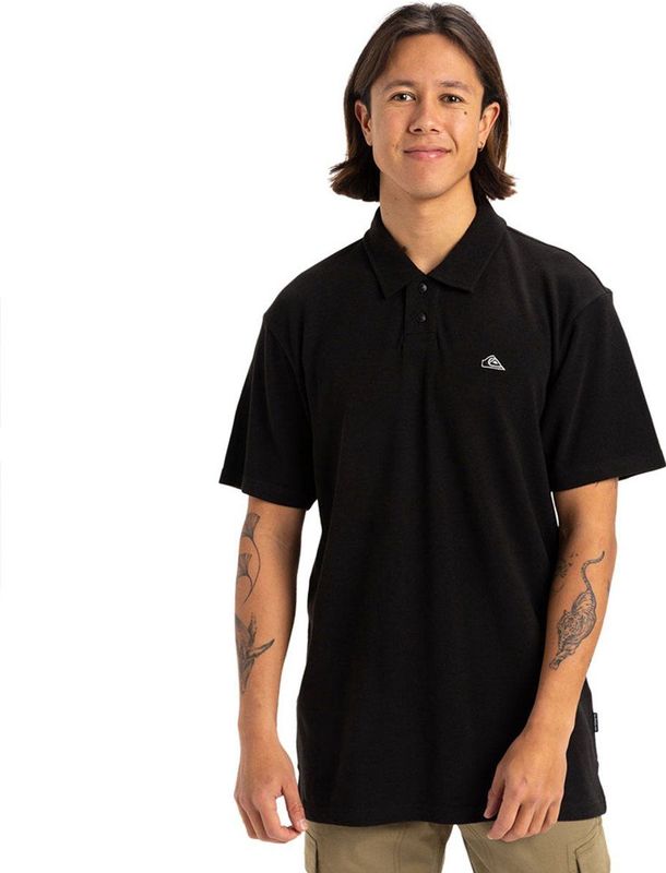 Quiksilver - Mw Pique - Poloshirt - Katoen - Normale Pasvorm, Korte Mouwen