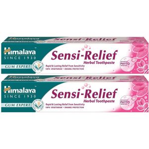 Himalaya Gum Expert Herbal Toothpaste - Sensi Relief - 75ml (Pack of 2)