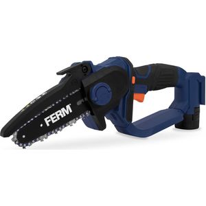 FERM - CSM1052 - Accu - kettingzaag - 12V - Mini kettingzaag - Draadloze mini kettingzaag - met 1.5Ah - accu - en - USB-C laadkabel