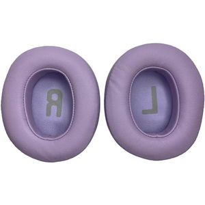 Allecto Plus - Zachte leren vervangende oorkussens in paars voor hoofdtelefoon, geschikt voor JBL Tune 700, 710, 720, 750 en 760.