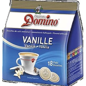 Domino Vanille - Koffiepads - 12 x 18 pads