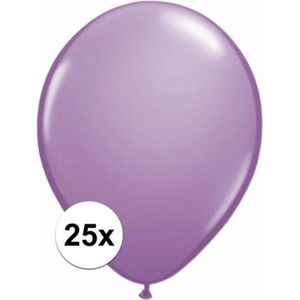 Lavendel ballonnen 25 stuks