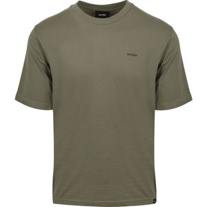 ANTWRP - T-Shirt Backprint Groen - Heren - Maat S - Modern-fit