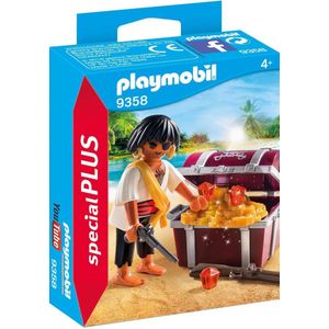 PLAYMOBIL  Piraat met Schatkist - 9358