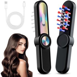 Azomor® Elektrische hoofdhuidmassageborstel met drie modi en serumapplicator