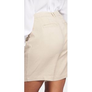 NYDJ Relaxed Short Beige Stretch Linnen | Feather