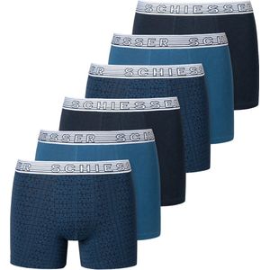 Schiesser Jongens shorts / pants 6 pack Teens Boys 95/5 Organic Cotton