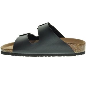 Zwarte Slipper Tweeband Bionatura maat 36