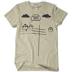 Hybris He's Got WiFi T-Shirt Khaki-XL