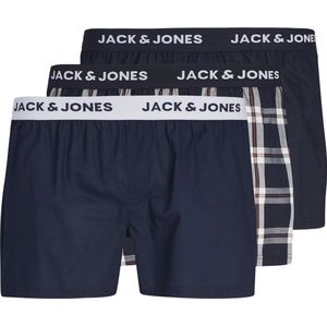 Jack & Jones Heren Wijde Boxershorts JACDYLAN 3-Pack - Maat S