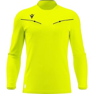 Macron - Ponnet Eco - Scheidsrechtersshirt - Fluogeel - Lange Mouw