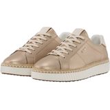 Sneakers - Effen - Imitatieleer - Vetering met 6 Gaten