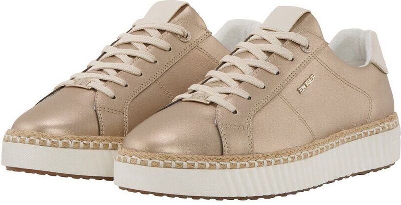 Sneakers - Effen - Imitatieleer - Vetering met 6 Gaten